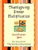 Thanksgiving Multiplication Game - Grades 2 & 3 - The Wals