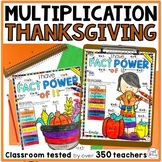 Thanksgiving Multiplication -  Thanksgiving Math Worksheets