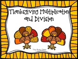 Thanksgiving Multiplication and Division