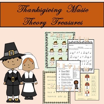 Preview of Thanksgiving Music Theory Treasures