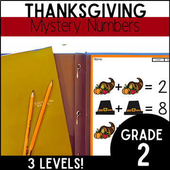 Preview of Thanksgiving Mystery Math Equations