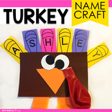 Turkey Craft | Thanksgiving Name Craft