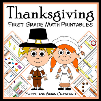 Thanksgiving No Prep Math 1st Grade | Math Skills Review | Morning Work
