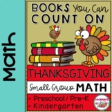 Thanksgiving Number Activities and Small Group Math Centers