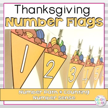 Preview of Thanksgiving Number Sense Activity