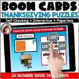 Thanksgiving Numeracy: Forms of Numbers 100 to 120 – Boom Cards