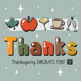 Thanksgiving OTF Dingbats Font