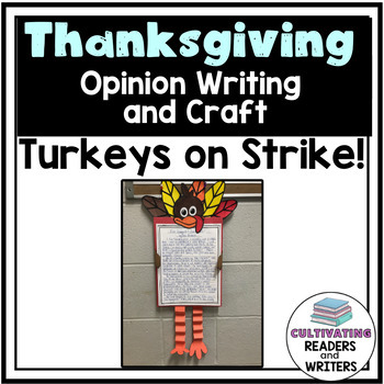 Preview of Thanksgiving Opinion Writing and Craft