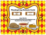 Thanksgiving Ostinato Cards