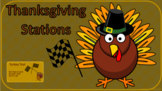 Thanksgiving PE Stations and Task Cards