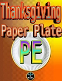 Thanksgiving Paper Plate PE