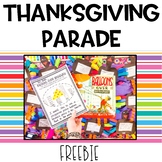 Thanksgiving Parade Freebie