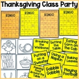 Thanksgiving Party Games | Thanksgiving Party Activities BUNDLE