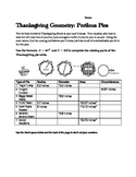 Middle School Math Thanksgiving Geometry With Circles Activity