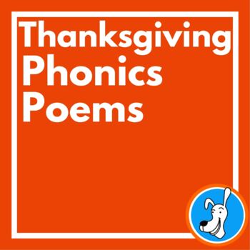 Preview of Thanksgiving Phonics Poems