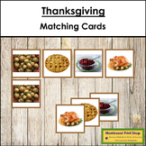 Thanksgiving Matching Cards (Visual Discrimination Skills)