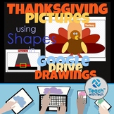 Thanksgiving Pictures using Shapes in Google Drive