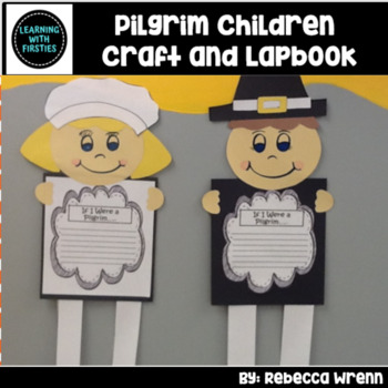 Preview of Thanksgiving Pilgrim Craft and Lap Book