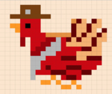 Thanksgiving Pixel Art - Solving Equations