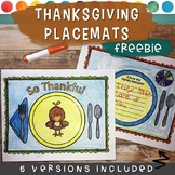 Free Thanksgiving Placemat