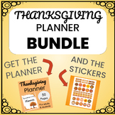 Thanksgiving Planner Bundle for adults, teens, and homeschool