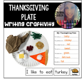 Thanksgiving Plate Craftivity