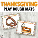 Thanksgiving Play Dough Mats for Fine Motor Centers