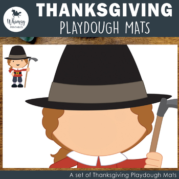 Thanksgiving Playdough Mats By Natural Little Learners Tpt