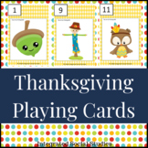 Thanksgiving Playing Cards