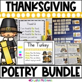 Thanksgiving Poems BUNDLE | Poems - Pocket Charts - Google