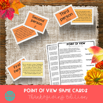 Preview of Thanksgiving Point of View Game Cards