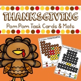 Thanksgiving Pom-Pom Task Cards and Mats