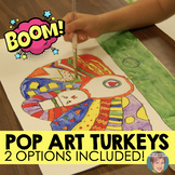 Thanksgiving Activity: Pop Art Turkeys | A Great Turkey Craft!