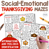 Thanksgiving Positive Affirmations Self Esteem and Emotion