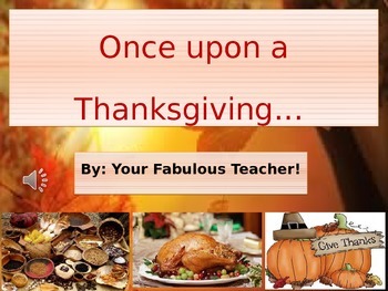 Preview of Thanksgiving Powerpoint