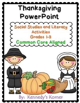 Preview of Thanksgiving ~ Social Studies and Literacy Unit ~ Grades 1-3
