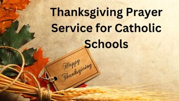 Preview of Thanksgiving Prayer Service For School Community