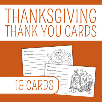 Preview of Thanksgiving Printable Coloring Thank You Note Cards, Turkey Grams