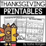 Thanksgiving Printables