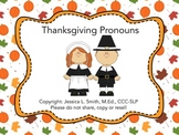 Thanksgiving Pronouns