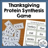 Thanksgiving Protein Synthesis Activity- DNA, Transcriptio