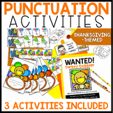 Thanksgiving Punctuation Activities for November | Write T