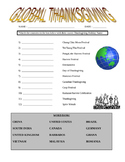 FREE - Thanksgiving Puzzle (holidays / game / wordsearch /
