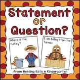Question or Statement Activity