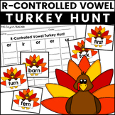 Thanksgiving R-Controlled Vowels Sort Turkey Phonics Cente
