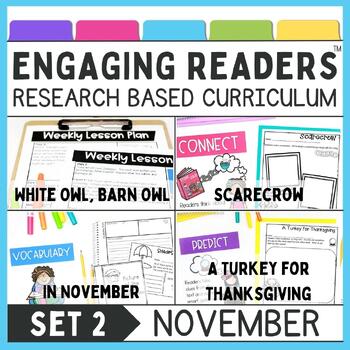 Preview of Thanksgiving Read Aloud Lessons and Activities, November Reading Comprehension