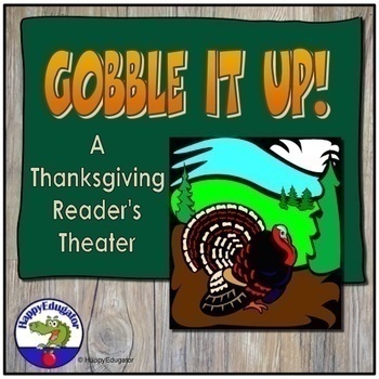 Preview of Thanksgiving Reader's Theater or Thanksgiving Play with 26 Speaking Parts