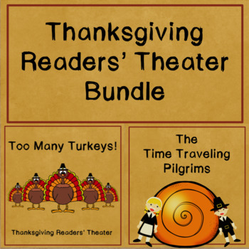 Preview of Thanksgiving Readers' Theater Bundle