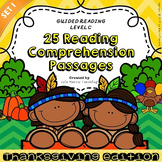 Thanksgiving Reading Comprehension Passages