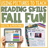 Thanksgiving Reading Activities | Fall Using Pictures to T